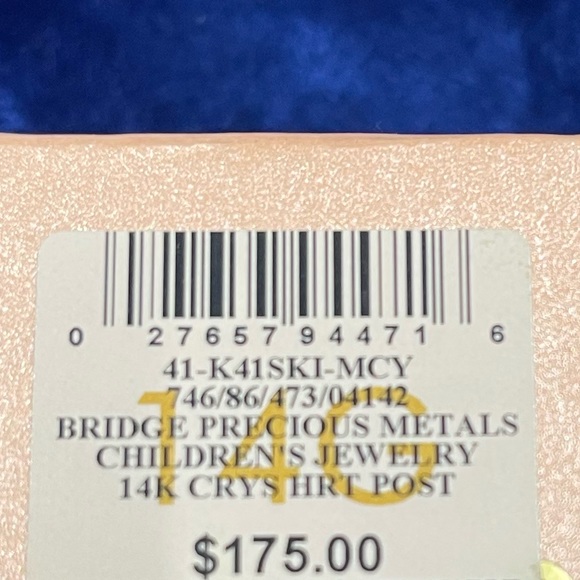 14kt Gold Earrings - Picture 4 of 4